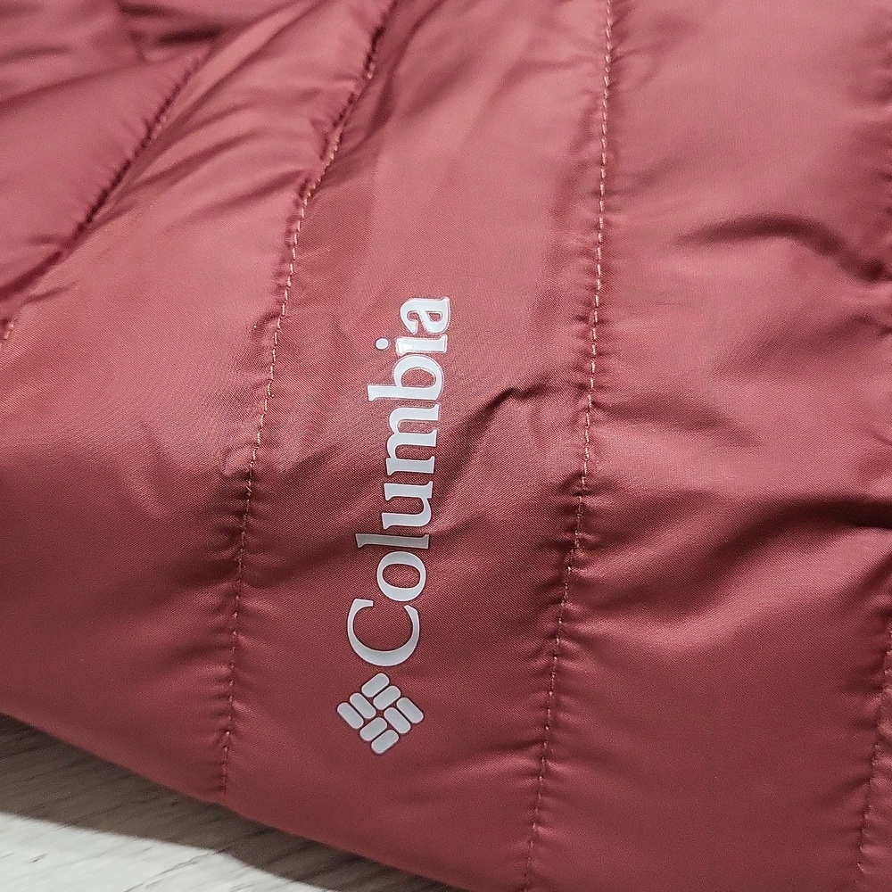 Columbia Womens XS Chestnut Clearing Jacket Regular Fit Omni-Shield Puffer NEW - Picture 13 of 13